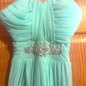 PromGirl Mint Formal Dress